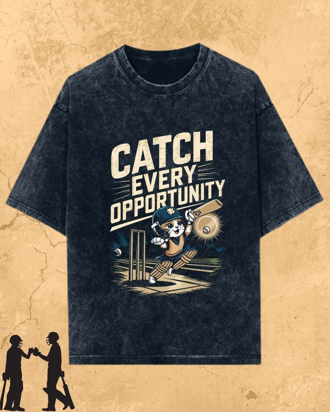 Meow Cricket Champion Cotton Tee Billien LLC 