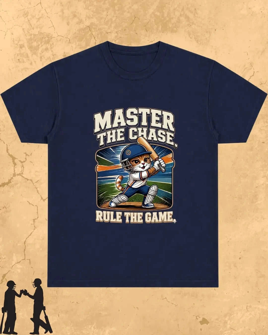 Meow Cricket Champion Cotton Tee Swiftsoul