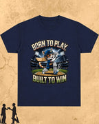 Meow Cricket Champion Cotton Tee Swiftsoul