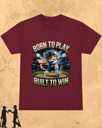 Meow Cricket Champion Cotton Tee Swiftsoul