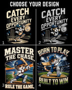 Meow Cricket Champion Cotton Tee Swiftsoul