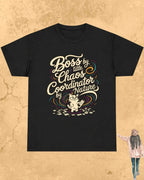 Meow Little Troublemaker Cotton Tshirt Swiftsoul