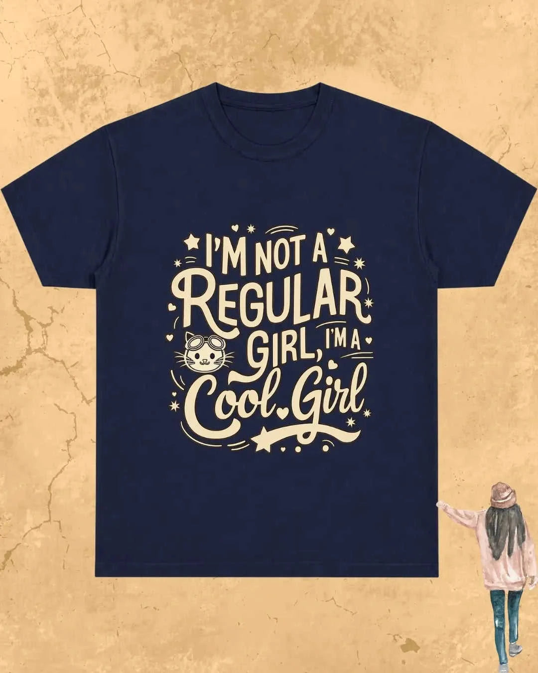 Meow Little Troublemaker Cotton Tshirt Swiftsoul