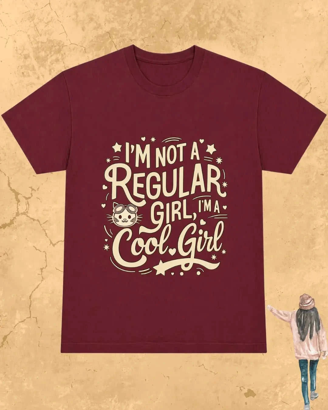 Meow Little Troublemaker Cotton Tshirt Swiftsoul