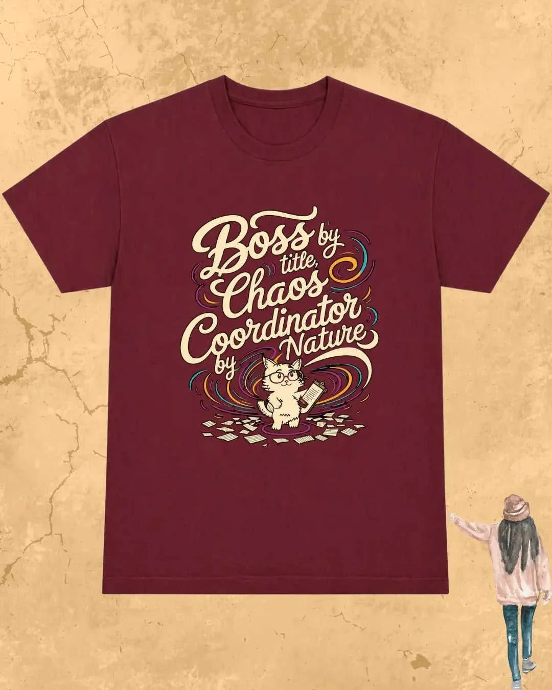 Meow Little Troublemaker Cotton Tshirt Swiftsoul