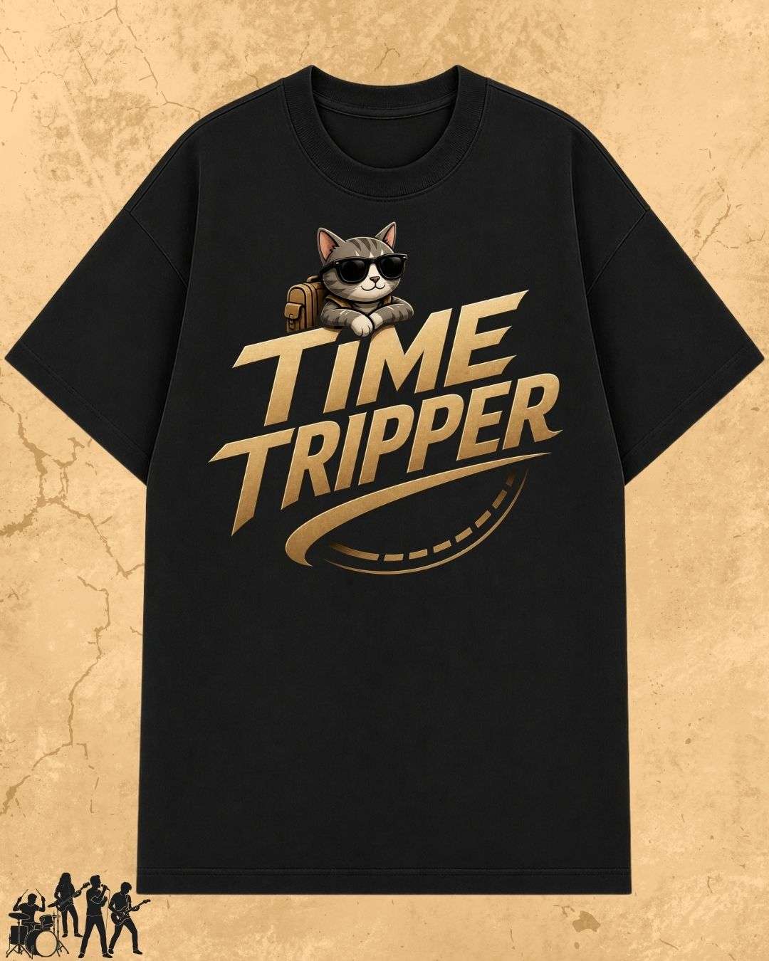 Meow Travel Mode Cotton Tshirt Billien LLC 