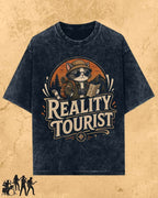 Meow Travel Mode Cotton Tshirt Billien LLC 