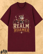 Meow Travel Mode Cotton Tshirt Billien LLC 