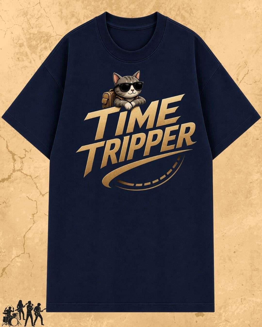 Meow Travel Mode Cotton Tshirt Billien LLC 