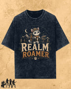 Meow Travel Mode Cotton Tshirt Billien LLC 