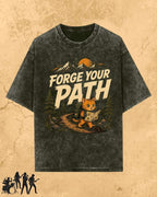 Meow Travel Mode Cotton Tshirt Billien LLC 