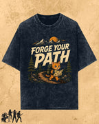 Meow Travel Mode Cotton Tshirt Billien LLC 