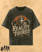 Meow Travel Mode Cotton Tshirt Billien LLC 