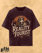 Meow Travel Mode Cotton Tshirt Billien LLC 