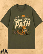 Meow Travel Mode Cotton Tshirt Billien LLC 