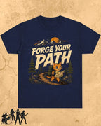 Meow Travel Mode Cotton Tshirt Swiftsoul