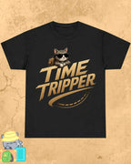 Meow Travel Mode Cotton Tshirt Swiftsoul