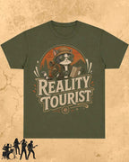 Meow Travel Mode Cotton Tshirt Swiftsoul