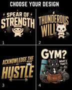 Meow Workout Cotton Tee Billien LLC 