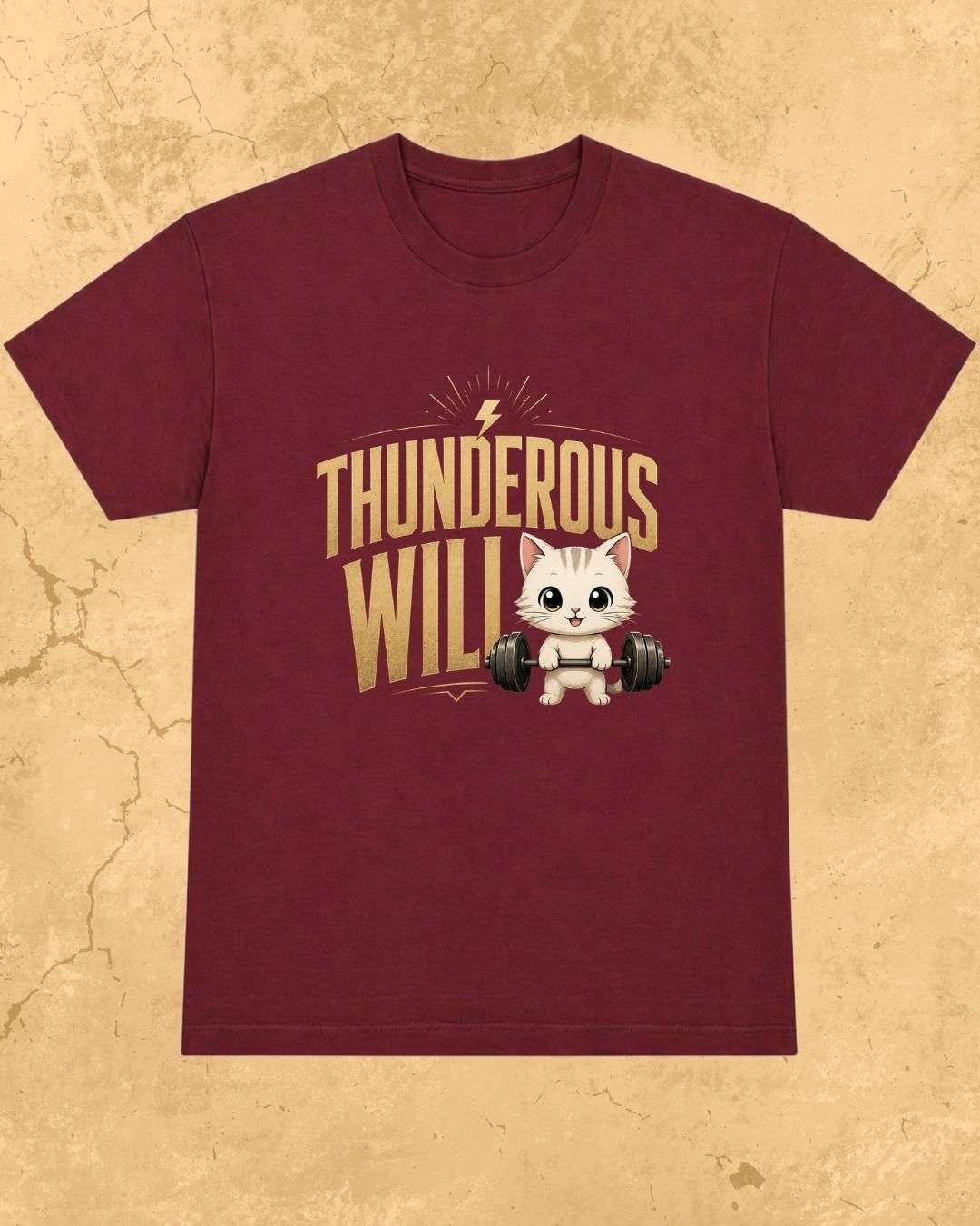 Meow Workout Cotton Tee Billien LLC 