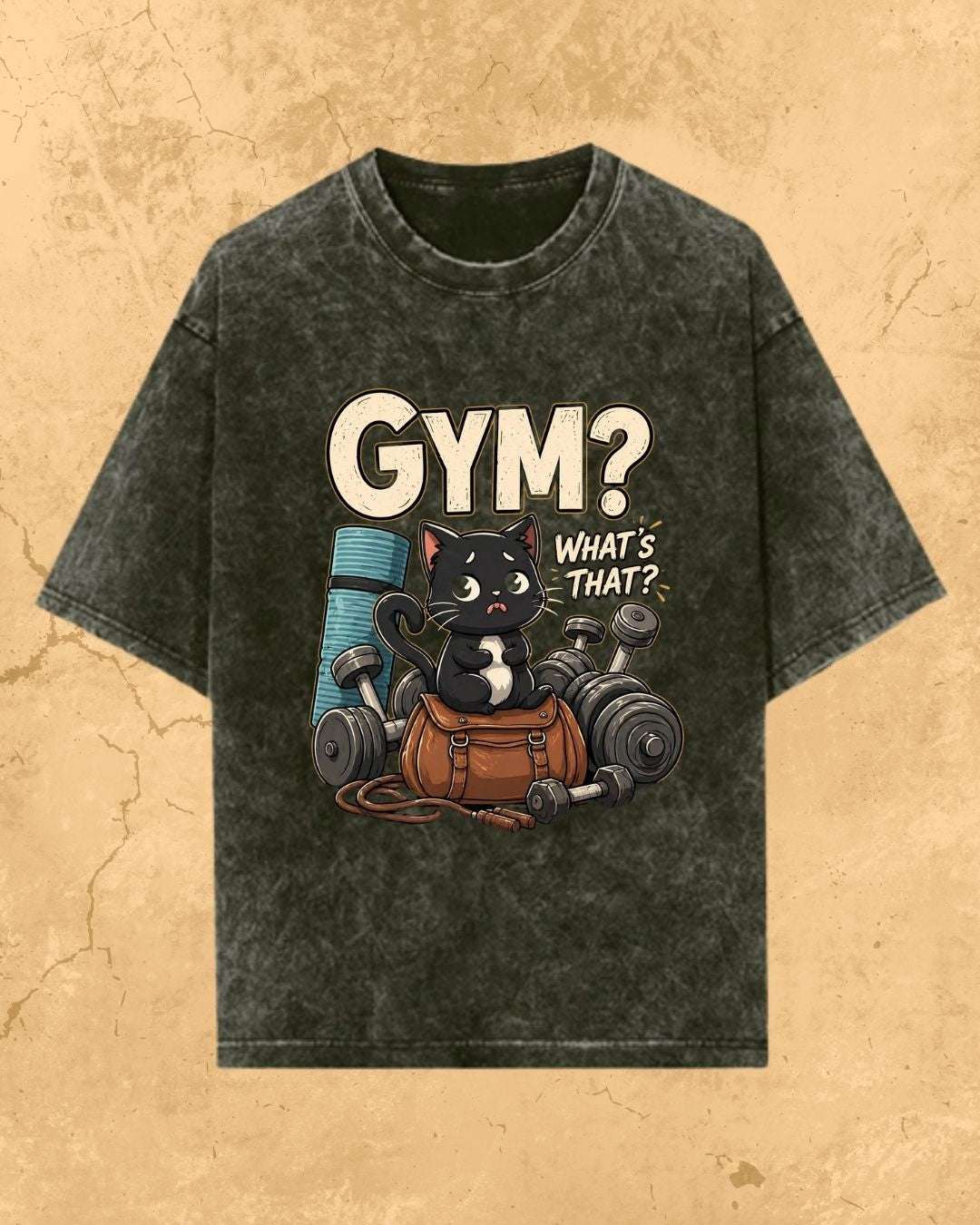 Meow Workout Cotton Tee Billien LLC 