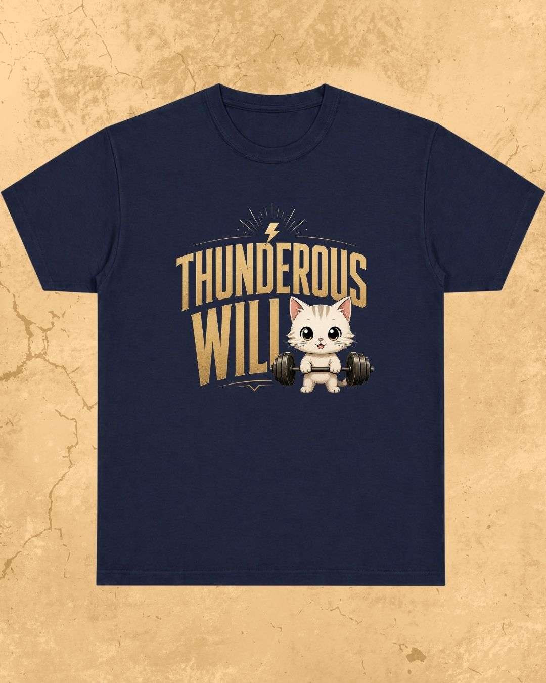 Meow Workout Cotton Tee Billien LLC 