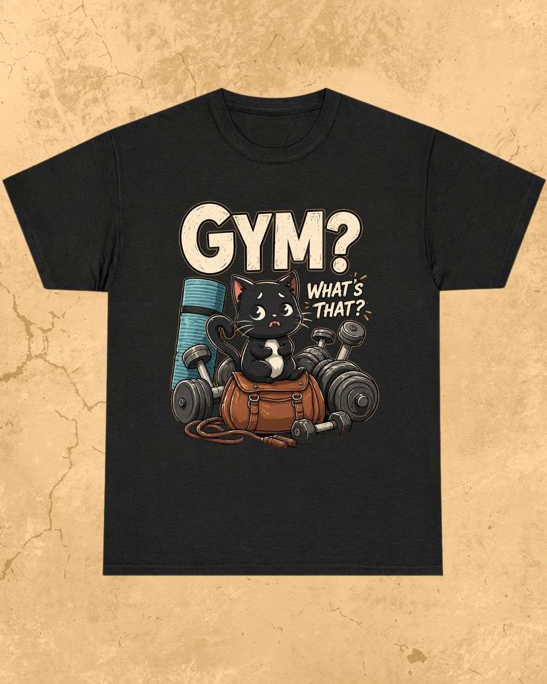 Meow Workout Cotton Tee Billien LLC 