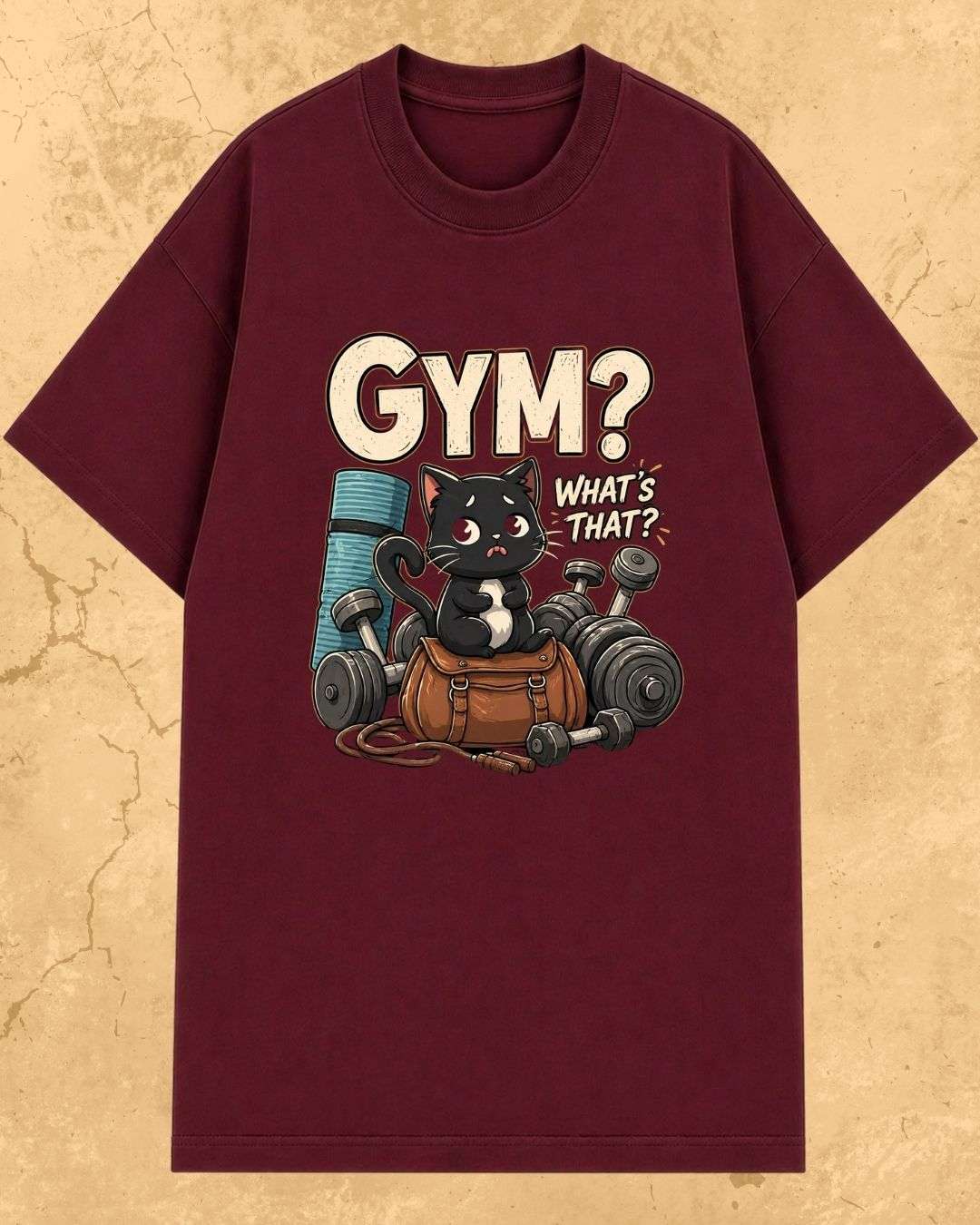 Meow Workout Cotton Tee Billien LLC 