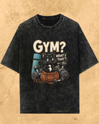 Meow Workout Cotton Tee Billien LLC 