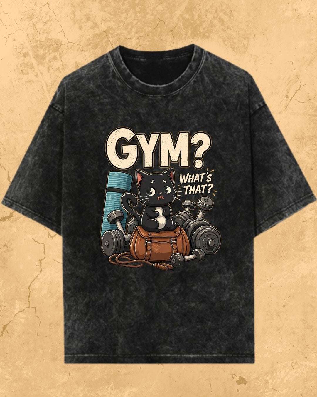 Meow Workout Cotton Tee Billien LLC 