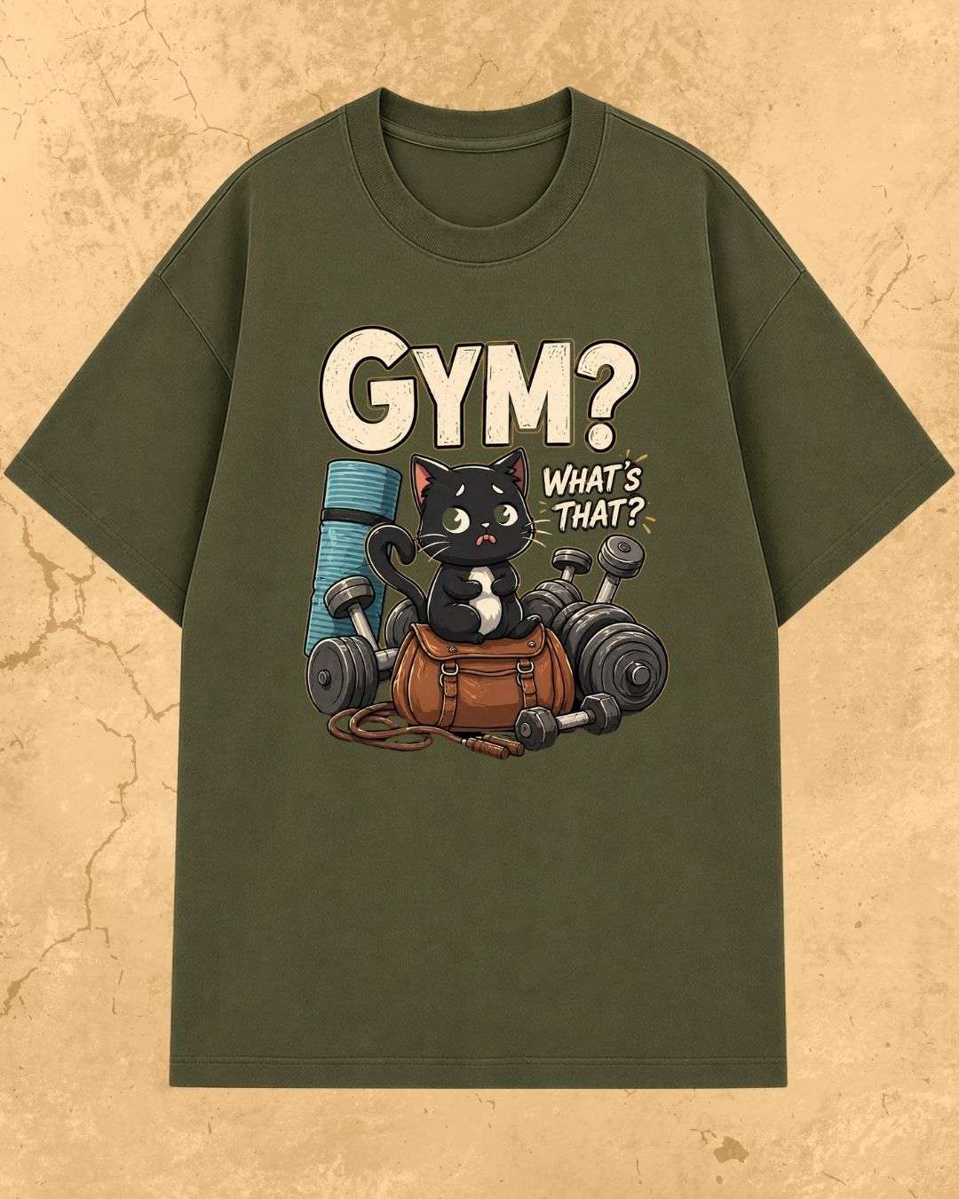 Meow Workout Cotton Tee Billien LLC 