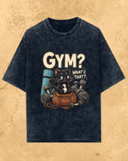 Meow Workout Cotton Tee Billien LLC 