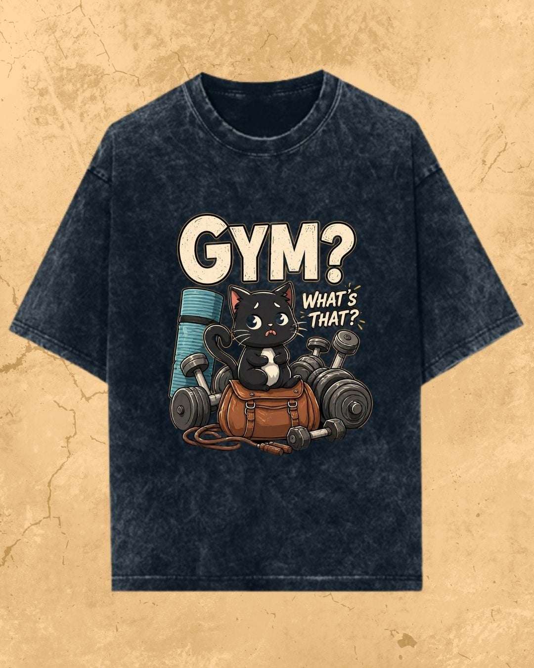 Meow Workout Cotton Tee Billien LLC 