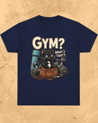 Meow Workout Cotton Tshirt Swiftsoul