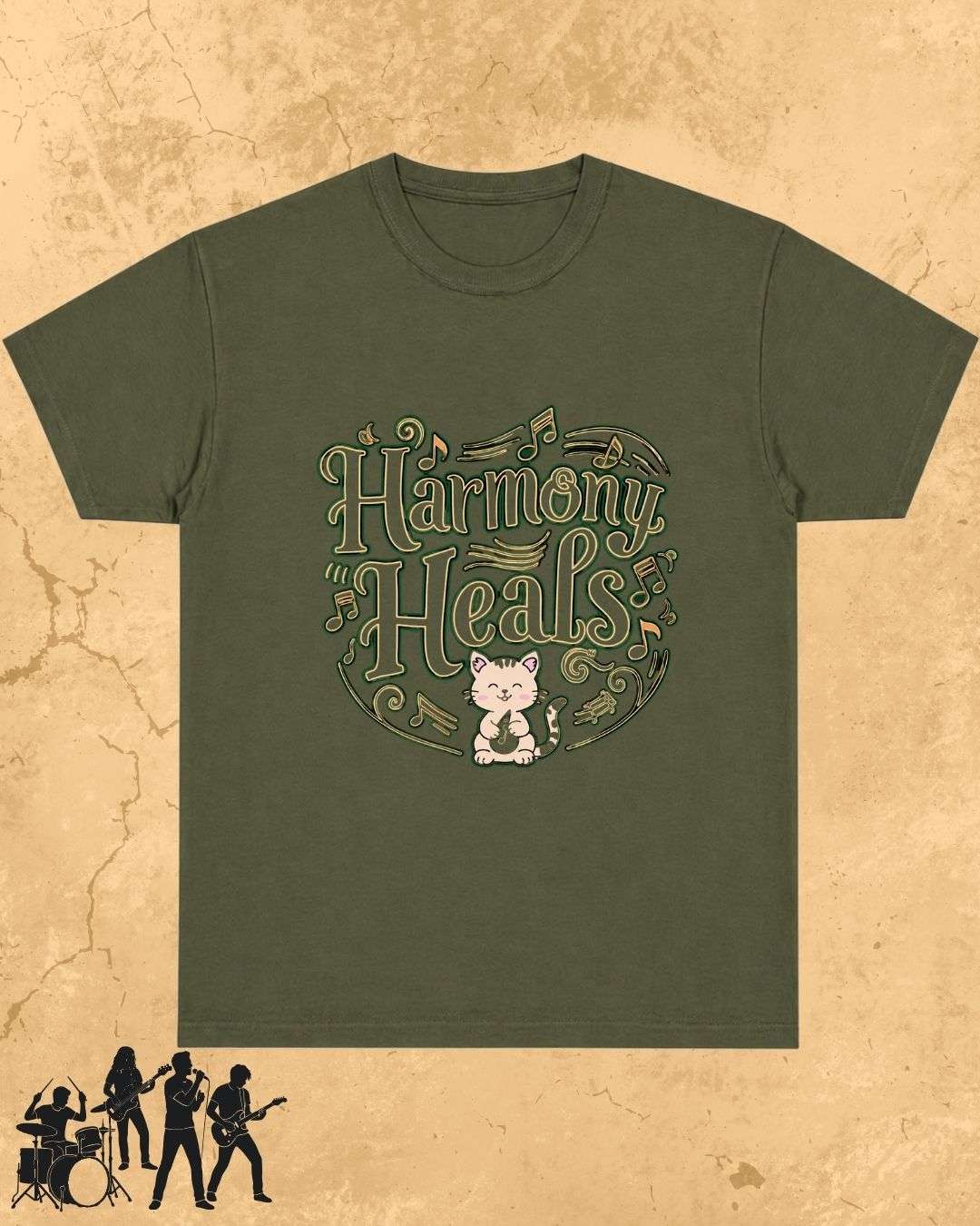 MeowMelody Cotton Tee. Billien LLC 