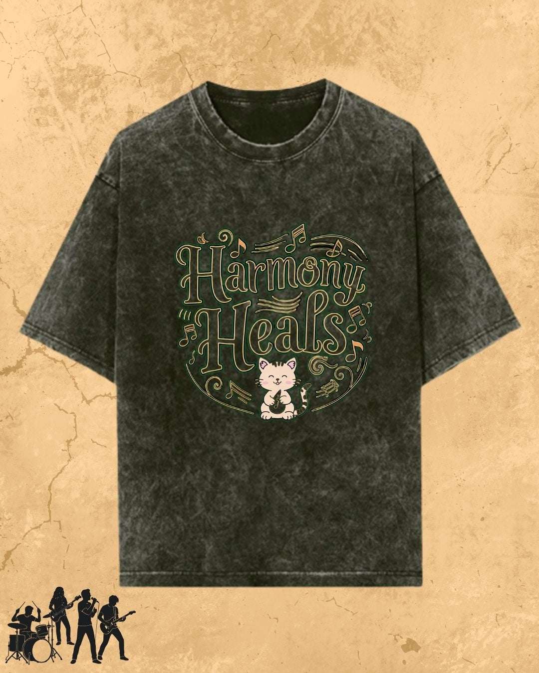 MeowMelody Cotton Tee. Billien LLC 
