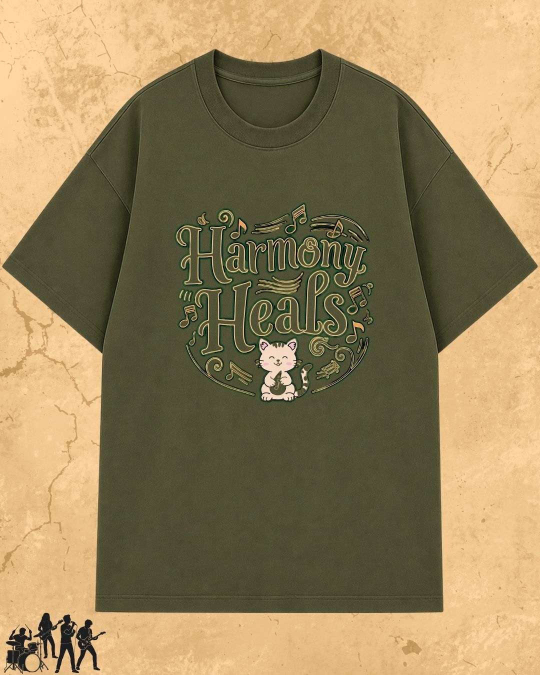 MeowMelody Cotton Tee. Billien LLC 