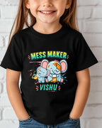 Mess Maker Custom Kids Name Tee Swiftsoul 