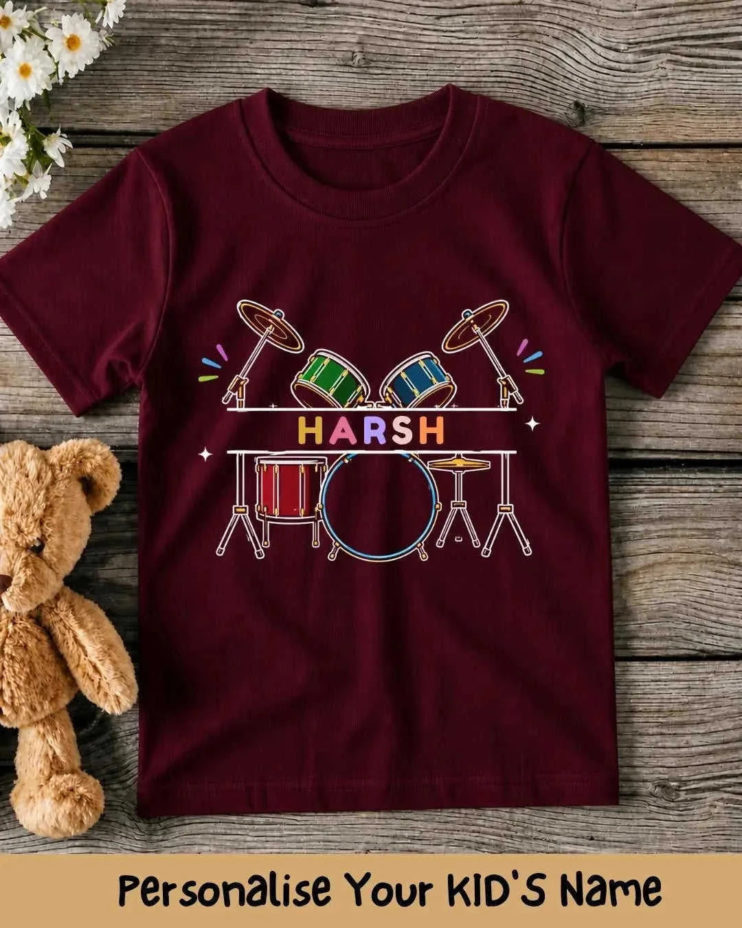 Mess Maker Custom Kids Name Tee Swiftsoul