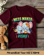 Mess Maker Custom Kids Name Tee Swiftsoul 