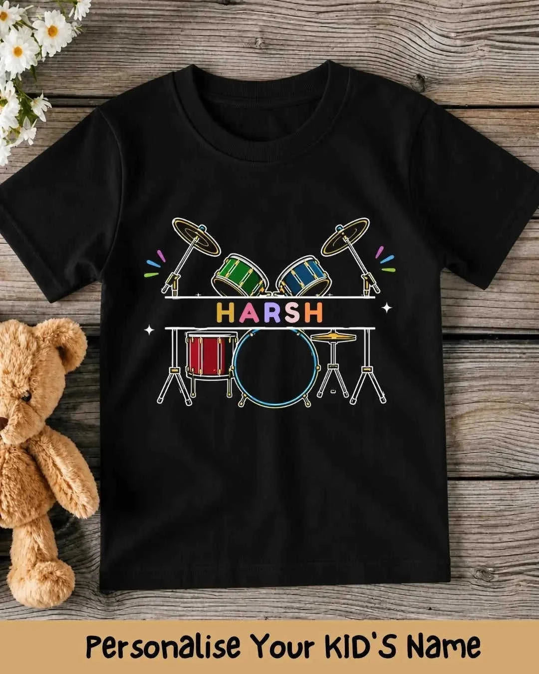 Mess Maker Custom Kids Name Tee Swiftsoul