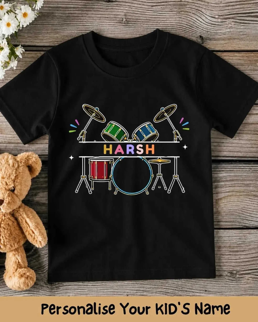 Mess Maker Custom Kids Name Tee Swiftsoul 