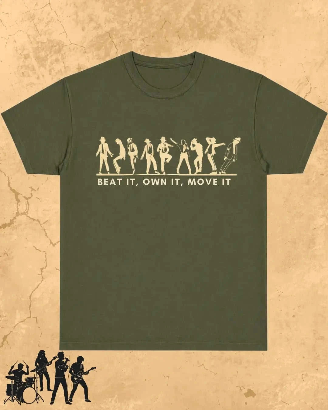 Michael Jackson Music Cotton T-Shirt Swiftsoul