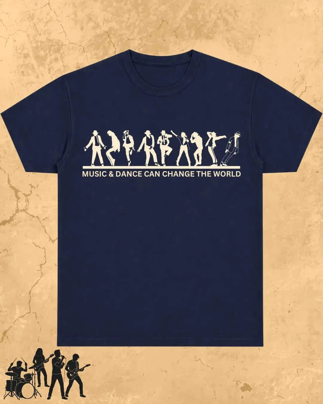 Michael Jackson Music Cotton T-Shirt Swiftsoul