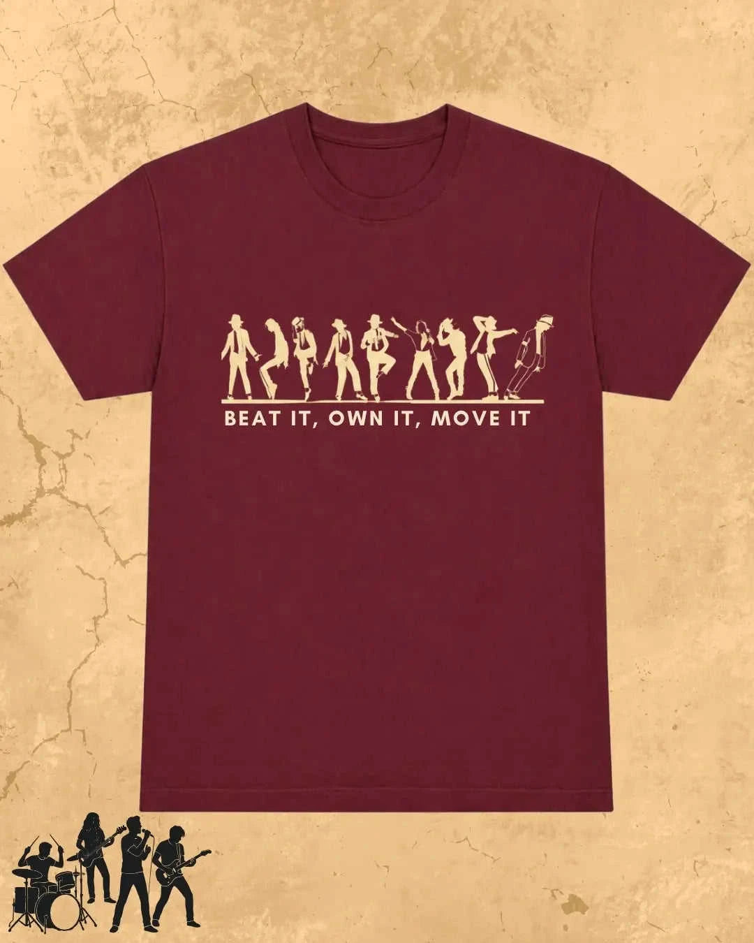 Michael Jackson Music Cotton T-Shirt Swiftsoul