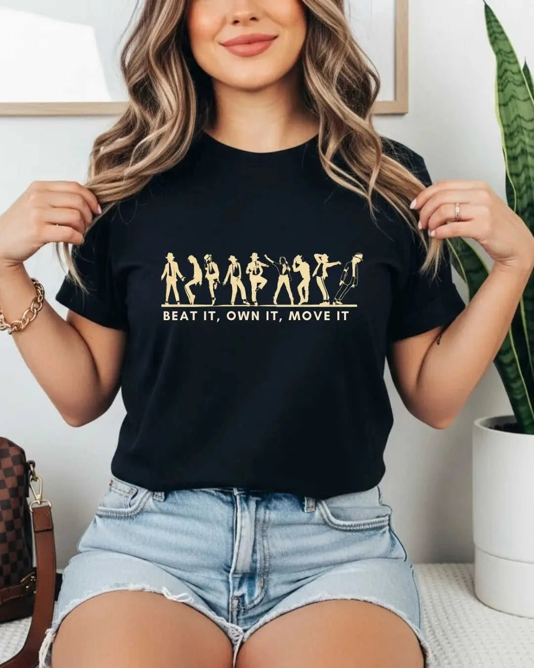 Michael Jackson Music Cotton T-Shirt Swiftsoul