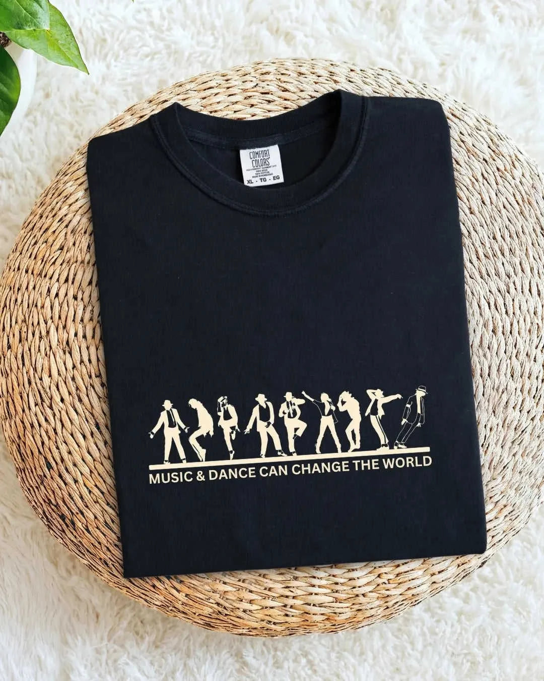 Michael Jackson Music Cotton T-Shirt Swiftsoul