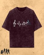 Minimal Music Vibe Cotton Tshirt Swiftsoul 