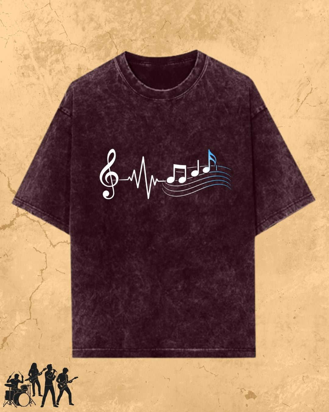 Minimal Music Vibe Cotton Tshirt Swiftsoul 