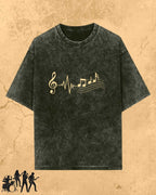 Minimal Music Vibe Cotton Tshirt Swiftsoul 